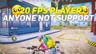 20 Fps Player Anyone Not Support🚀 Monster Player  • Bgmi MONTAGE • Low End Device Boom Baam💥