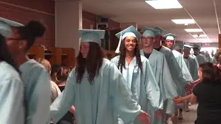 Seniors conduct 'graduation walks' for younger students