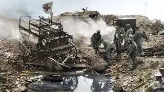 World War 1 Trenches in Color