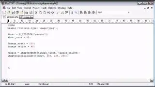 Creating Captcha Image Security Part 2 tutorial in PHP - MYSQL by For Student Organization