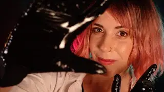 ASMR Face Massage with Gloves & Serum
