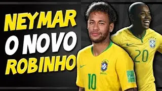 NEYMAR O NOVO ROBINHO - Entenda a TRETA