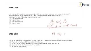 NP Completeness in Algorithms: GATE Questions Breakdown - Part 1 | GATE COMPUTER SCIENCE ENGINEERING