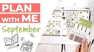 Plan with Me for September ft. Clever Fox Mega Sticker Pack & Weekly Planner PRO
