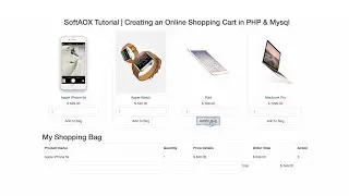 Creating an Online Shopping Cart in PHP & Mysql Part-2
