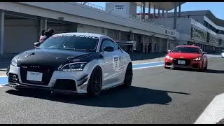 AUDI VW Porsche Track day at Fuji Speedway