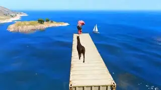 GTA V Water Ragdolls HULK VS SPIDER HORSE GTA 5 Superhero Battle Euphoria Physics & JumpFails