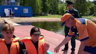 «Летний патруль» на озере Лукомльское