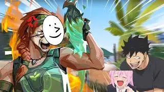 VALORANT but this guy gets very ANGRY and LOSES IT....