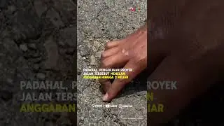 Aspal Jalan di Blora Bisa Dikelupas Warga Pakai Tangan Kosong, Kok Bisa? | Onext Shorts