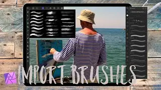 Affinity Photo tutorial - Import Brushes