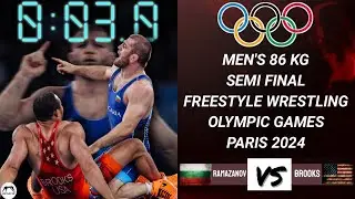 Ramazanov's Olympic Semifinal Masterclass SHOCKS Aaron Brooks!