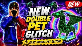 🔥FREE FIRE STEALLA PET NEW DOUBLE PET GLITCH 😱 EASY DOUBLE PET GLITCH CRAFT LANE MAP GLITCH 