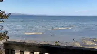 Overlook to Lake Champlain--Burlington, Vermont