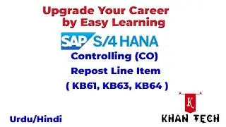 How to Create SAP-CO: Repost Line Items (Urdu/Hindi)