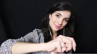 ASMR HAND SOUNDS AND FINGER FLUTTER 🎧BINAURAL👂