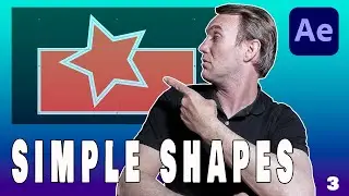 SIMPLE SHAPES in AFTER EFFECTS - After Effects complete course (Part 3)