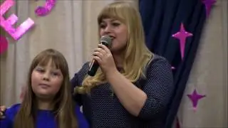 Сестры - Ирина Федорова и Александра Трошина на конкурсе две звезды. Кольчугино 2017 год.