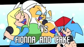 Friday Night Funkin' - Vs Fionna And Cake (FNF MODS) 