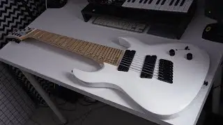 Harley Benton R-458 |  The Cheapest Multiscale 8-strings | Sound demo