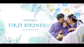 Samanyu's First Birthday Celebration 4K || 9000929042