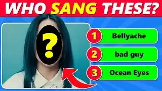 Guess The Singer by 3 Songs 🤔🎶