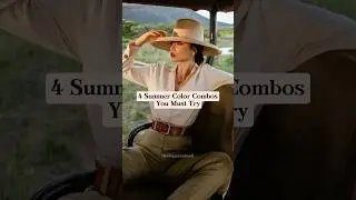 4 Summer color combos you must try | #stylingtips #summeroutfits