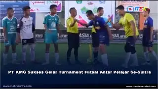 PT KMG Sukses Gelar Turnament Futsal Antar Pelajar Se-Sultra