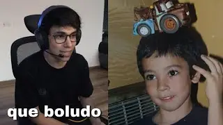 viendo fotos mías de chiquito