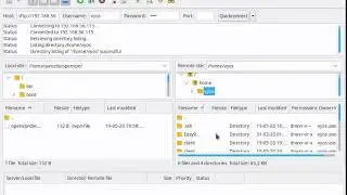 7 download files from VyOS via ssh with filezilla