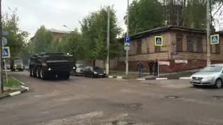 Тула. Пушкинская. 9 мая. Военная техника