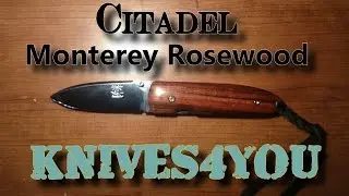 Citadel: Monterey Rosewood Folding Knife