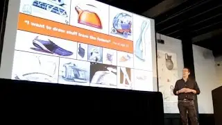 Michael DiTullo speaking at the 2014 Core77.com Object Culture conference