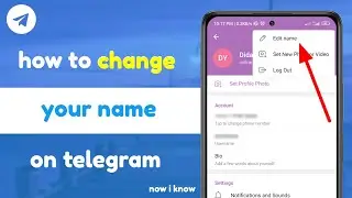 Change Telegram Name 2023 | How to Change Telegram Name