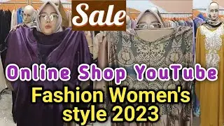 Gamis Muslimah • Brokat import Bordir • Santi Collection Jakarta #fashionmurah #gamissyari