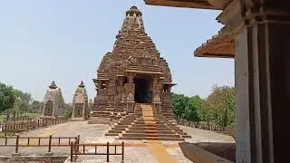 Khajuraho temple. Khajuraho city ke sunder najare