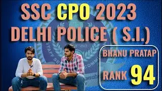 Delhi police SI Interview ( AIR - 94) BHANU PRATAP  | ​⁠