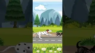 Tiger Dog Cat Rat chasing #shorts #short #howto #manitech