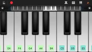 Janam janam (dilwale )-Mobile perfect piano tutorial