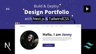 🔴 Let's Build & Deploy Responsive Portfolio Using Next.js & TailwindCSS From Scratch.
