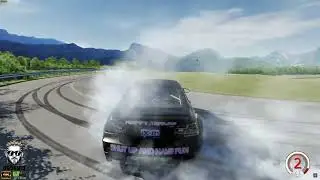 Crashed Drifting in a BMW M3