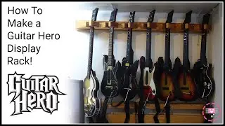 How to make a Guitar Hero Display Rack!
