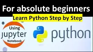 Python Lesson 8: Jupyter Notebook:What is a String? Urdu/Hindi Saima Academy