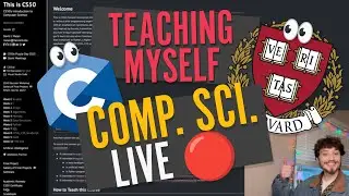 Teaching Myself Computer Science LIVE 🔴 | Harvard CS50X 2025: Week 2 | 01-11-2025
