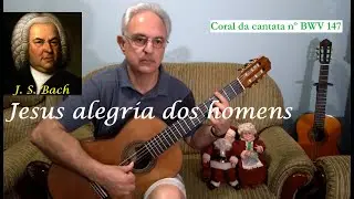 Jesus alegria dos homens (J. S. Bach) - versão simplificada/solo de violão
