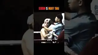 Muay Thai elbow 💀 