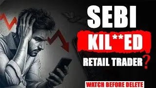 SEBI KILLED RETAIL TRADER | SEBI PLEASE STOP F&O FOR TRADING ONLY |