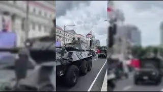 Military Parade During 17th President Ferdinand 