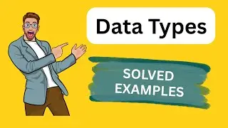 DATA TYPES - Practice Challenges - Python Programs