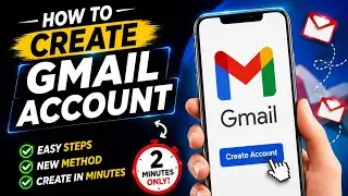 How To Create Gmail Account On Android 2022 | ای میل اکاؤنٹ موبائل فون پر کیسے بنائیں۔ | @Dark Extra